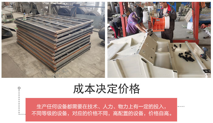直線篩分機(jī)篩網(wǎng)，篩箱部件展示