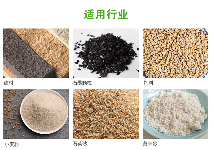 高頻振動(dòng)篩主要用于化工，建材，石墨顆粒，飼料，小麥粉，石英砂，豆?jié){，果汁等各種物料的干法、濕法篩分、分級、脫水，過濾。